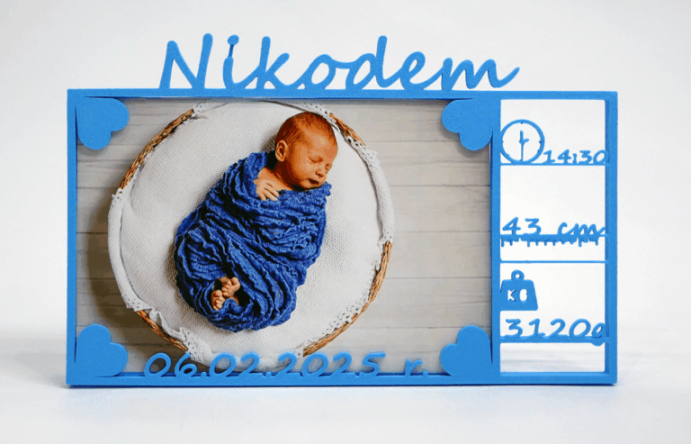 Personalizowana ramka - Nikodem