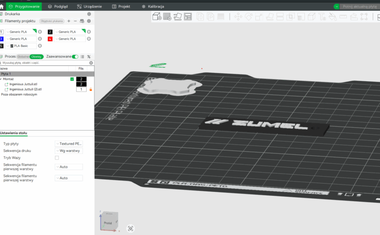 Bambu Studio program do cięcia 3D